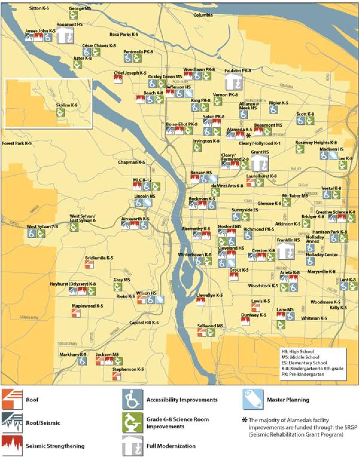 mapa ng pps distrito