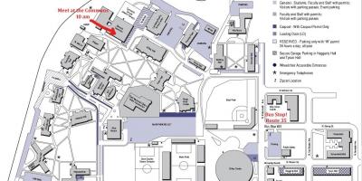Mapa ng University of Portland