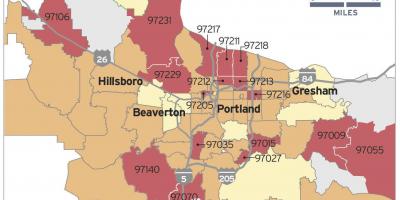 Reydon mapa sa Portland